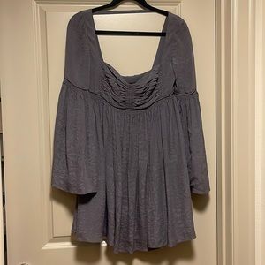 free people bell sleeve dress